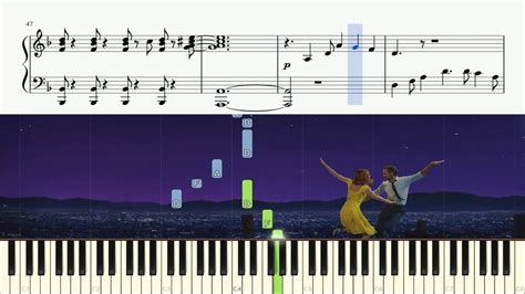 youtube city of stars piano.